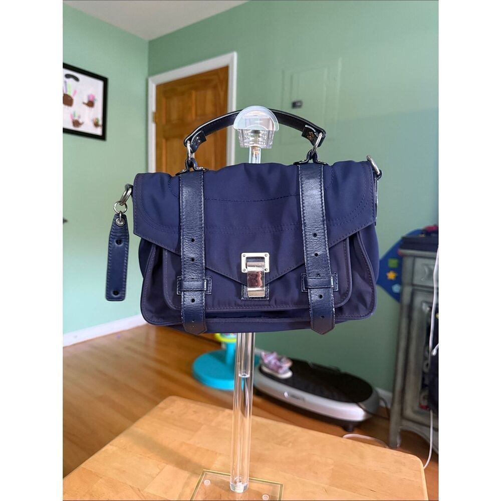 Proenza Schouler PS1 Tiny Bags, Dark Blue